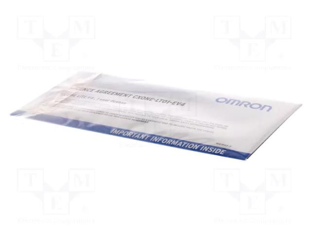 Licence key OMRON CXONE-LT01-EV4