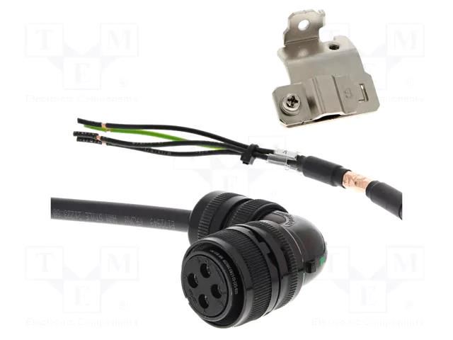 Accessories: Connection lead; Standard: Omron; 1S; power; 10m OMRON R88A-CA1E010SF-E