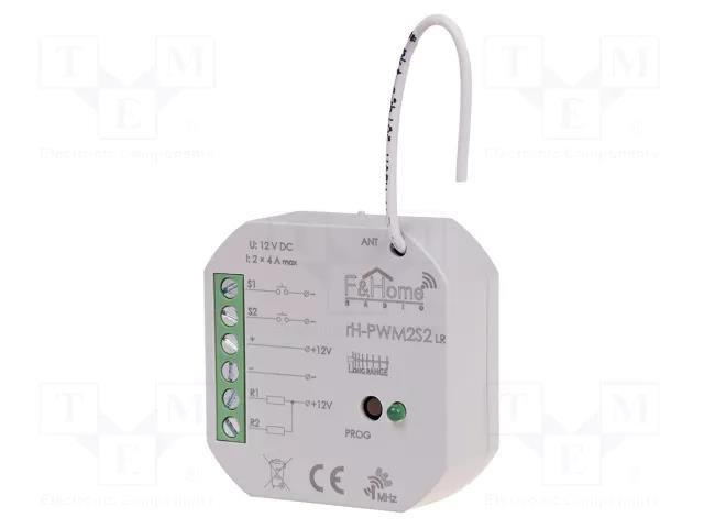 Two-channel controller; F&Home; 868MHz F&F RH-PWM2S2-LR