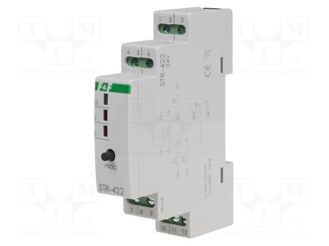 Blinds controller; for DIN rail mounting; 24VAC; 24VDC; IP20 F&F STR-422-24V