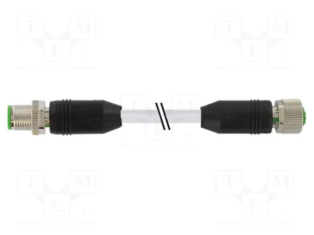 Connecting cable; 7000; 250VAC; 250VDC; 4A; 15m; PIN: 4; -25÷85°C MURR ELEKTRONIK 7000-40021-8621500