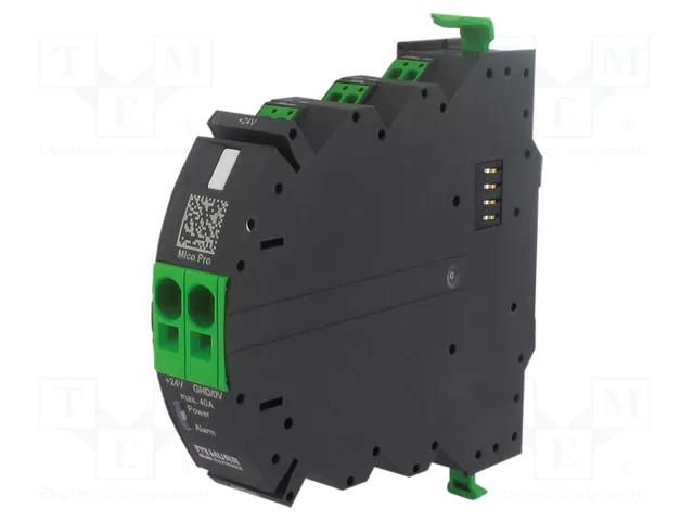 Module: power module; modular,for DIN rail; 24VDC; 9÷30VDC; IP20 MURR ELEKTRONIK 9000-41190-0000001