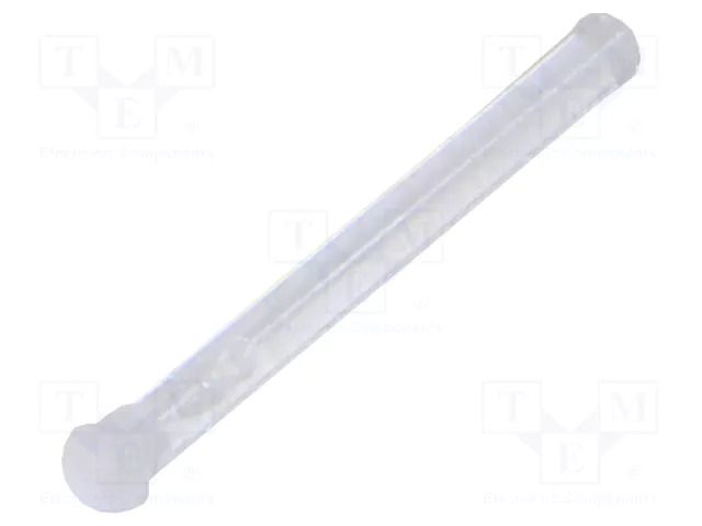 Fiber for LED; Ø2.2mm; L: 16.5mm; round; Front: convex; straight MENTOR MR-1292.5005