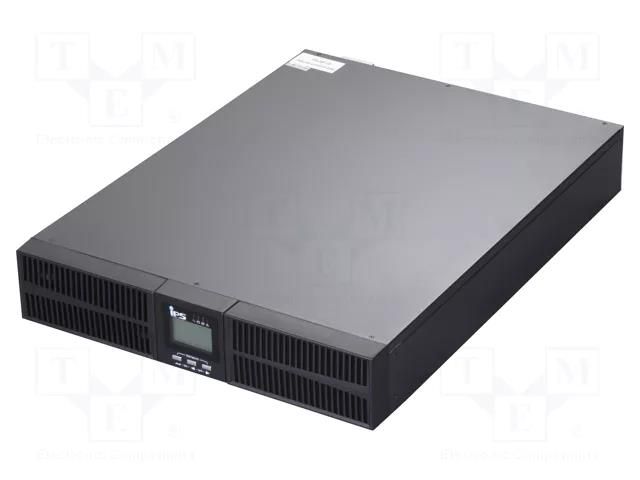 Power supply: UPS; 10kW; 10kVA; 230V; 440x580x88mm; screw terminal IPS WP11-10K0-BC192