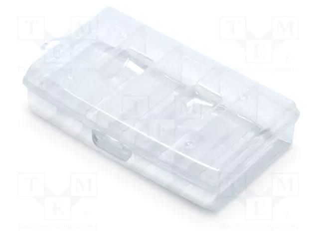 Container: collective; with partitions; transparent; NUN KISTENBERG KNU20