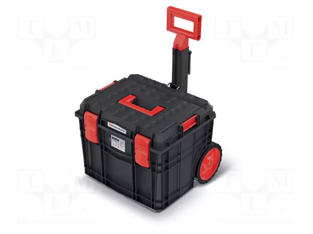 Chest; tool case; with wheels; black; polymer; C BLOCK PRO KISTENBERG KXC454040