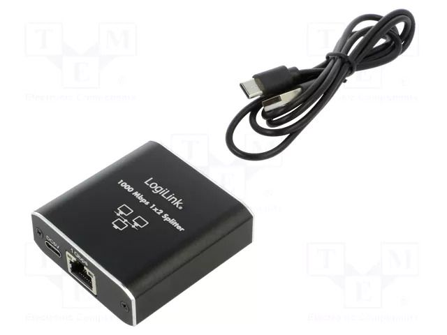 Switch Ethernet; RJ45 socket x3,USB C socket; PnP,PoE (PoE) LOGILINK NS0011