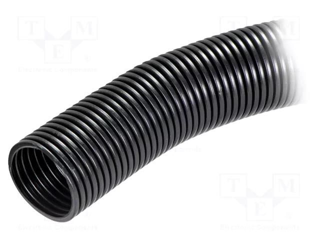 Protective tube; polyamide 12; black; -50÷100°C; SILVYN® RILL LAPP LP-61815165