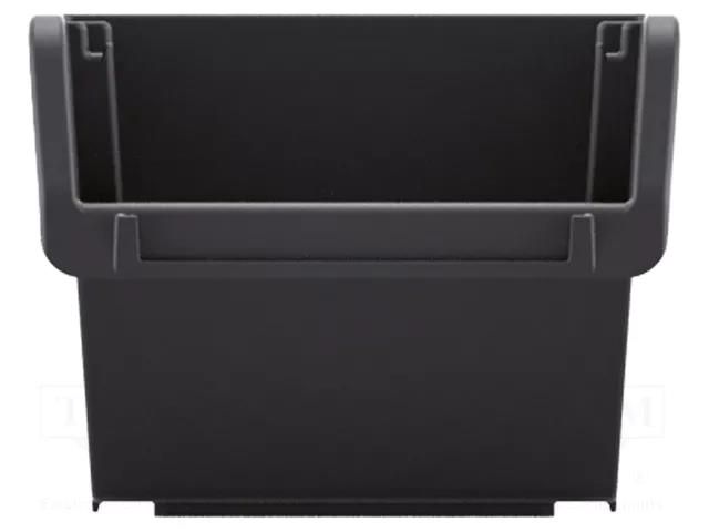 Container: cuvette; black; 290x200x150mm; TRUCK KISTENBERG KTR30-S411