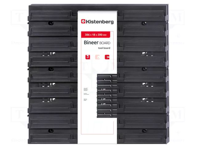 Toolboard; 2pcs; BINNER BOARD; Kit: boarad 2x KISTENBERG KBBS4040