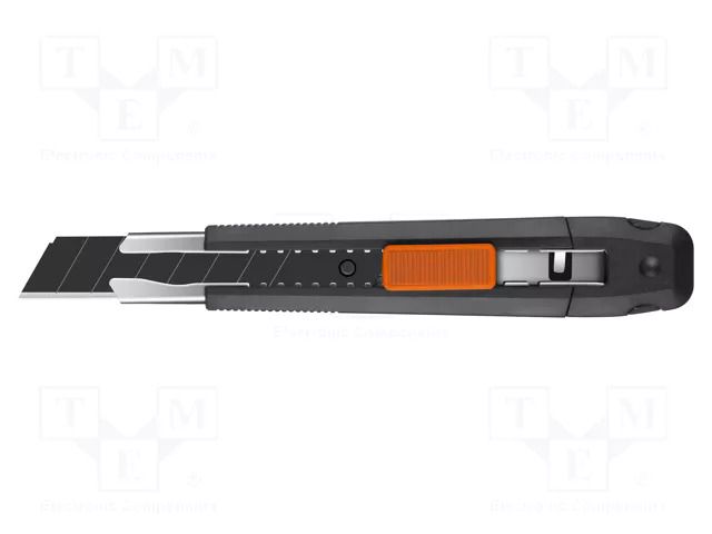 Knife; universal; 18mm; BLACK TIGER SOLID TOOLS SOLID-6480