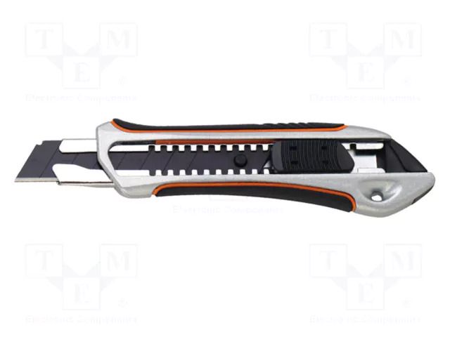 Knife; universal; 18mm; BLACK TIGER SOLID TOOLS SOLID-6481B