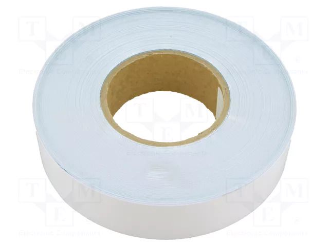 Tape: heat transfer; W: 38.1mm; L: 50m; Thk: 0.25mm; 0.6W/mK; white 3M 3M-8810-38.1-50