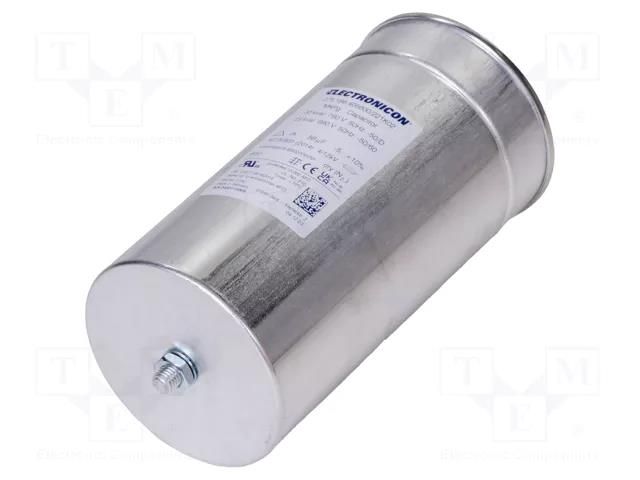 Capacitor: polypropylene; three-phase; Q@50Hz: 25kVAR,30kVAR ELECTRONICON 275.186-405600/221