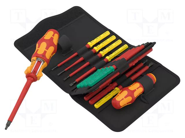 Insulated; square,Phillips,PlusMinus PZ-type,slot,Torx®; 1kVAC WERA WERA.05006619001