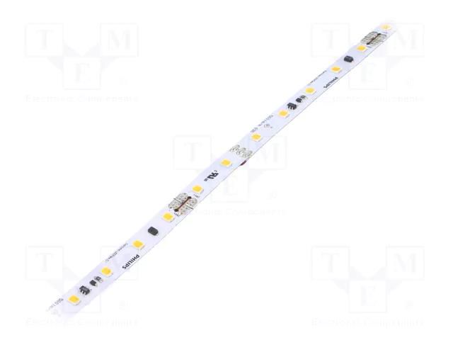 LED tape; 8mm; 18.9W/m; CRImin: 80; 24VDC; 132lm/W PHILIPS PH-30K132E8-HC10N