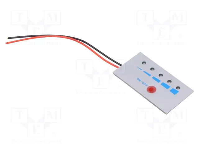 Battery fuel gauge; 14.8V; battery packs; Leads: cables BesTECH Power PCM-L04-D142