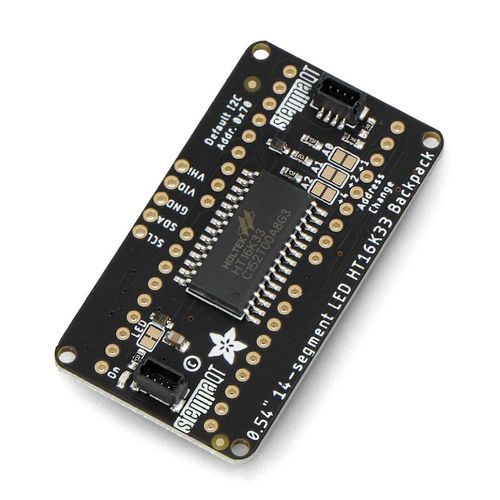 Adafruit Backpack - 14-segment LED display driver module - STEMMA QT/Qwiic - Adafruit 1910 ADA-21913