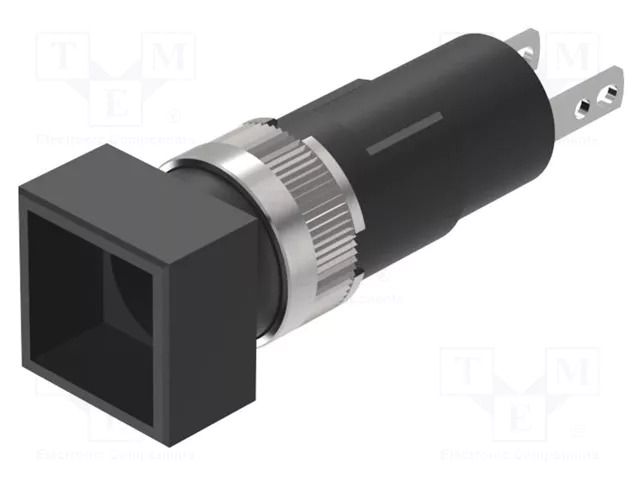 Indicator: body; Ø8mm; 19; connectors; plastic; Face dim: 9x9mm EAO 19-050.005