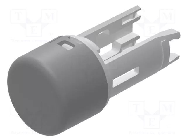 Actuator lens; 18; grey; plastic; Ø7.5mm EAO 18-932.8
