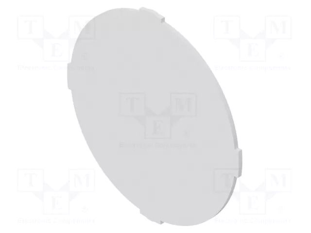 Cover; 04; white; plastic; Ø20mm EAO 704.609.9