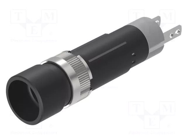 Indicator: body; Ø8mm; 19; connectors; plastic; Face dim: Ø9mm EAO 19-031.005