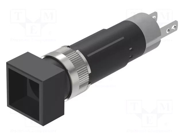 Indicator: body; Ø8mm; 19; connectors; plastic; Face dim: 9x9mm EAO 19-051.005