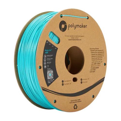 Filament Polymaker PolyLite ABS 1,75mm 1kg - Teal PLM-22725 6938936710240