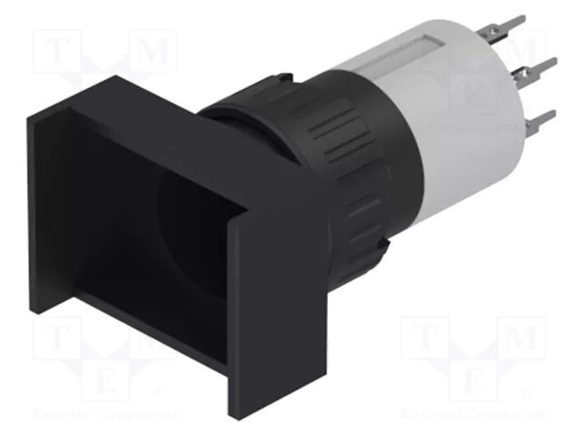 Body; 16mm; 51; Ø16.2mm; IP65; Face dim: 24x18mm EAO 51-702.006