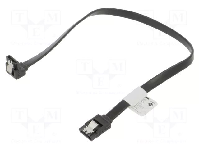 Cable: SATA; SATA plug,SATA plug angled; 0.3m; black; Core: Cu LANBERG CA-SASA13CU-0030BK