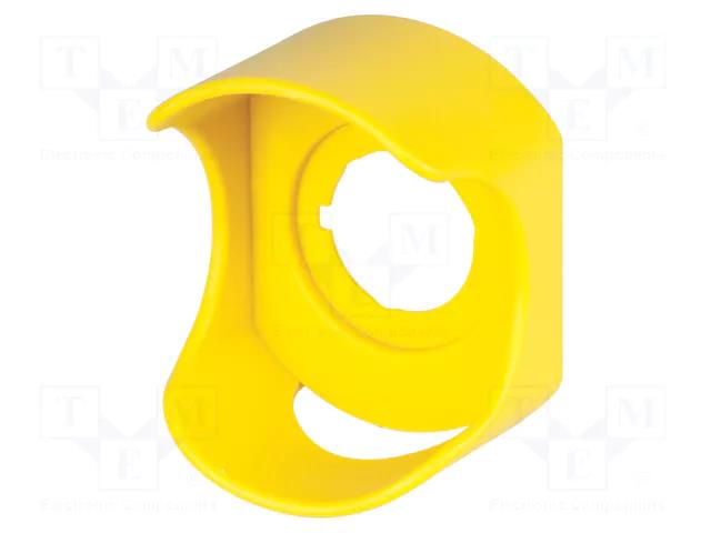 Protective cap; 22mm; 46; Ø22.3mm; yellow; plastic EAO 46-549.1400