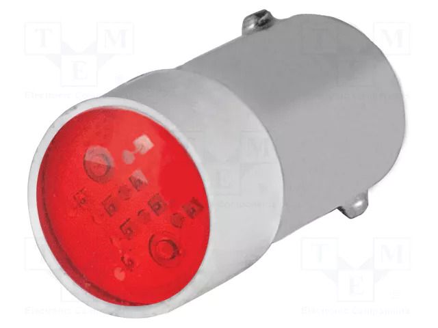 LED; 46; -25÷55°C; 24VAC; red; 24VDC EAO 46-39J.0286