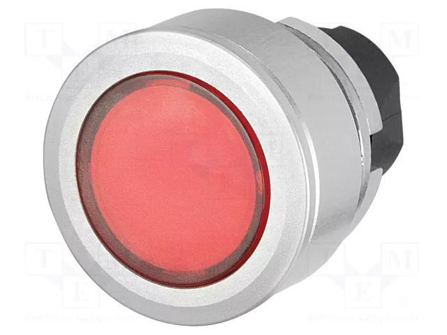 Switch: push-button; 30mm; Stabl.pos: 1; red; IP65; witout symbol EAO 46-2231.4FE0.000