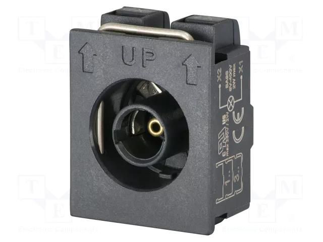 Mounting unit; 46; -25÷55°C; IP20; grey; plastic EAO 46-2V00.000.000