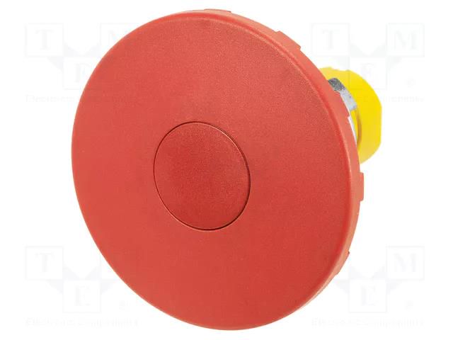 Switch: push-button; 22mm; Stabl.pos: 1; red; none; IP65; mushroom EAO 46-2531.1A20.000