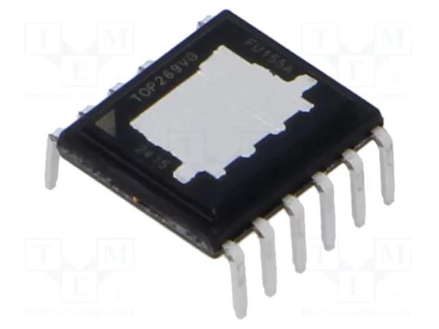 IC: PMIC; AC/DC switcher,SMPS controller; 59.4÷145kHz; eDIP-12B POWER INTEGRATIONS TOP269VG