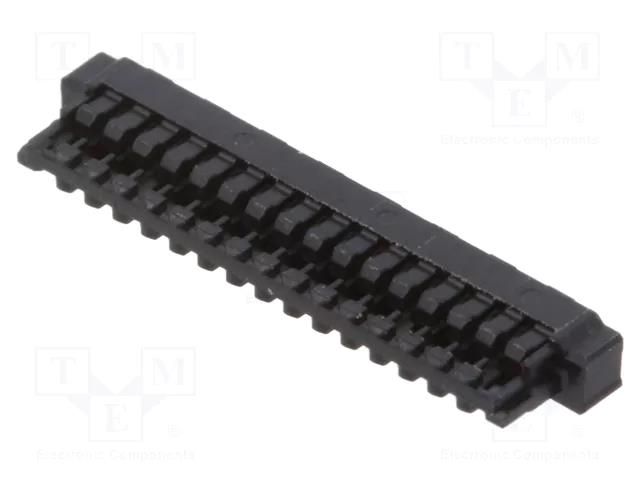 Connector: wire-board; DF52; crimped; PIN: 16; plug; for cable HIROSE DF52-16P-0.8C