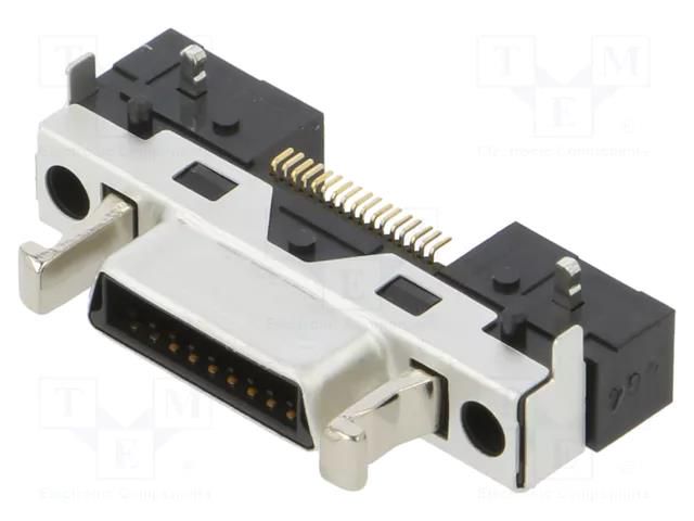 Connector: D-Sub; DH; THT; PIN: 17; socket; male; 1mm HIROSE DH60A-17P