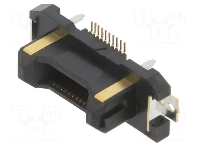Connector: PCB to PCB; socket; male; FunctionMAX; 500mA; 50V; SMT HIROSE FX23L-20P-0.5SV8