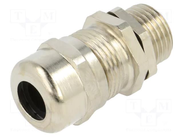 Cable gland; without nut,with long thread; M16; IP68; brass TE Connectivity 1SNG602013R0000