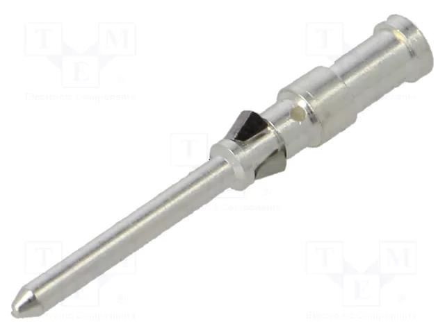 Contact; male; copper alloy; silver plated; 0.75mm2; 18AWG; 10A ILME CDMA0.7