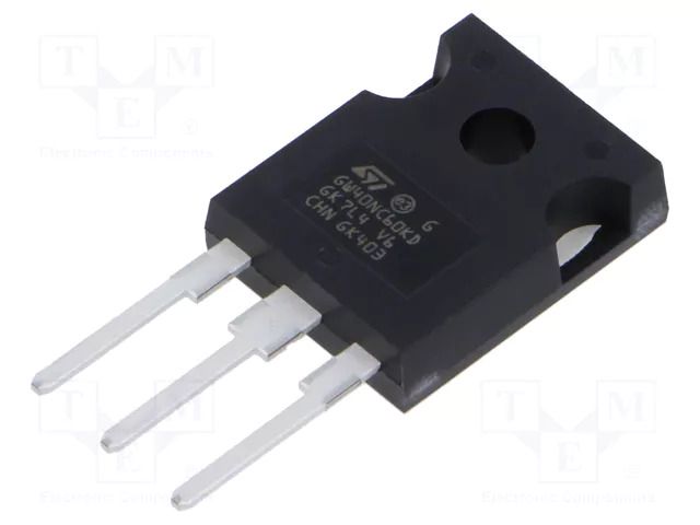 Transistor: IGBT; 600V; 38A; 250W; TO247-3 STMicroelectronics STGW40NC60KD
