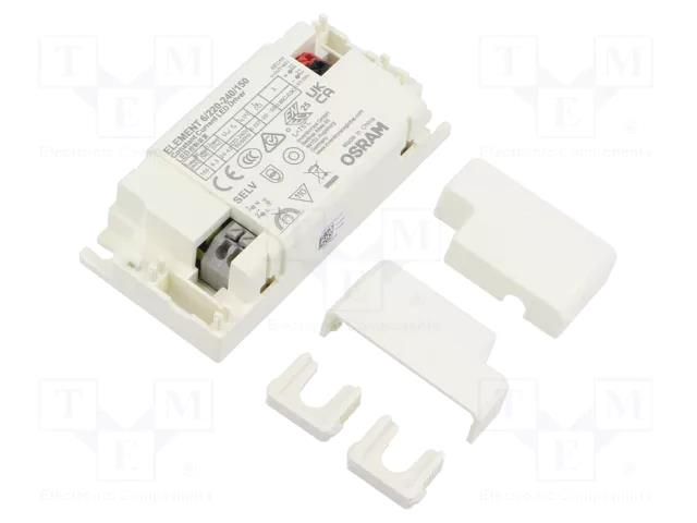 Power supply: switching; LED; 6.3W; 24÷42VDC; 150mA; 220÷240VAC ams OSRAM 4062172355438