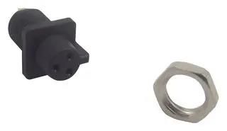 CIRCULAR, RECEPTACLE, 3 WAY, PANEL 09 9750 30 03