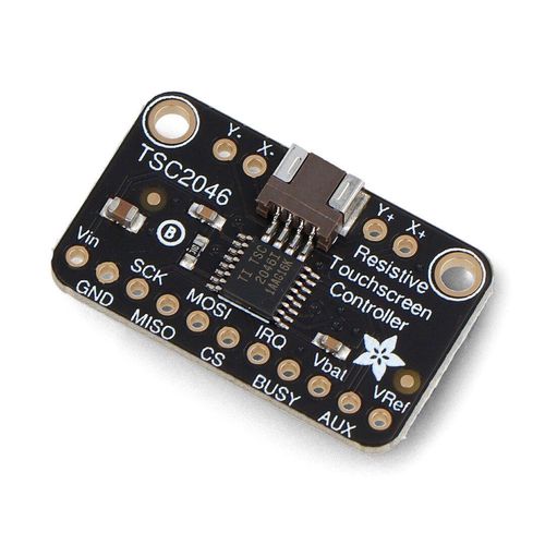 Resistive touchscreen controller - TSC2046 - SPI - Adafruit 5767 ADA-23820 5904422384685