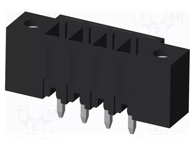 Connector: pluggable terminal block; socket; male; OQ; 10A; 300V AMPHENOL ANYTEK OQ041500D000G