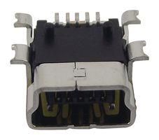 MINI USB, 2.0 TYPE B, RECEPTACLE, SMT MUSB-05-S-B-SM-A-K-TR