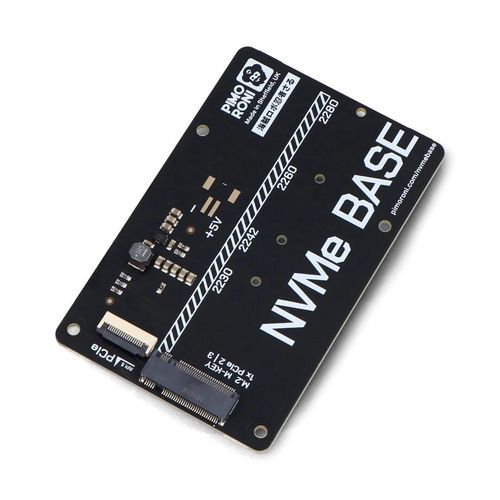 NVMe Base expansion board - for Raspberry Pi 5 - Pimoroni PIM699 PIM-24391 769894024935