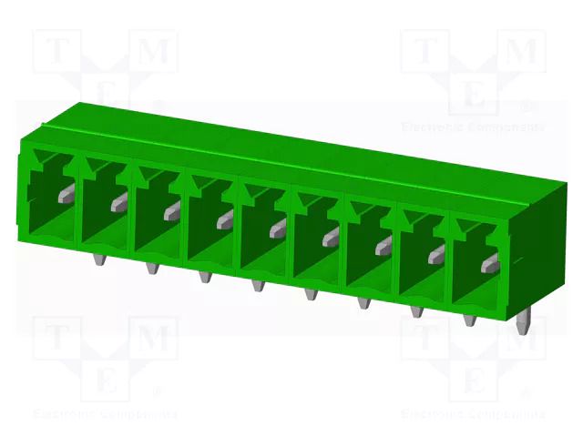Connector: pluggable terminal block; socket; male; OQ; 10A; 300V AMPHENOL ANYTEK OQ0932510000G