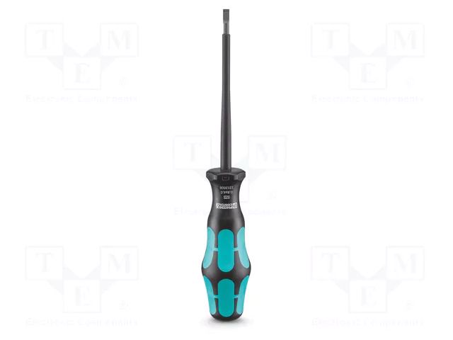 Screwdriver: insulated; slot; 4x0.8mm; Blade length: 100mm PHOENIX CONTACT PH-1212508